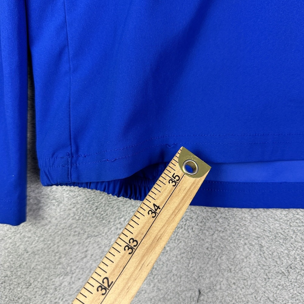 Zero Restriction Tour Series Jacket Men M Blue 1/2 Zip Pullover Windbreaker READ - Picture 4 of 13